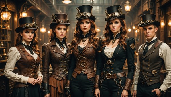 Discover the world of unique steampunk fashion trends